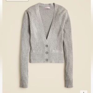 J. Crew | V-neck cardigan sweater in TENCEL™ lyocell blend